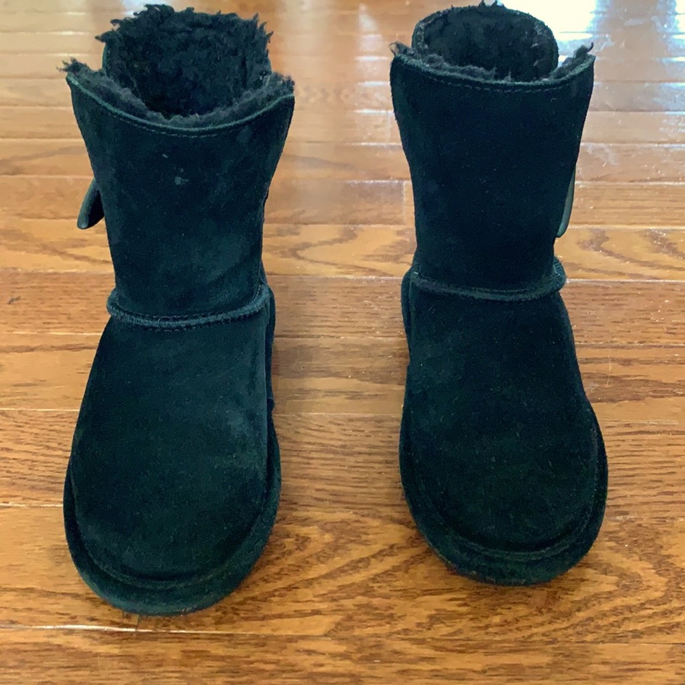 BearPaw toddler boots, black, size 11